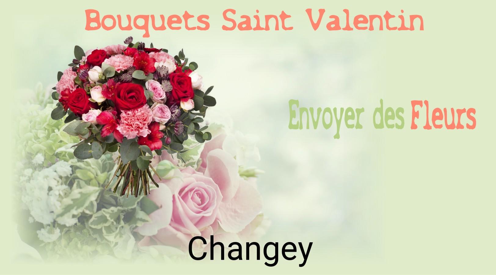 Roses de Saint-Valentin livrées à Changey